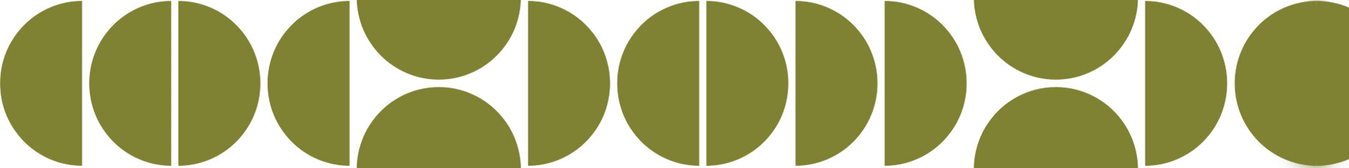 brand green circular shapes