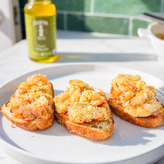 Roasted Butter Garlic Shrimp